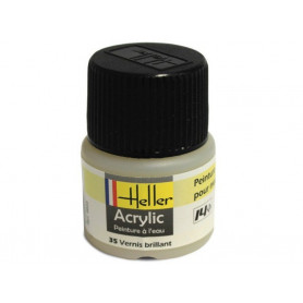 Vernis brillant Heller 35 acrylique - 12ml - HELLER 9035