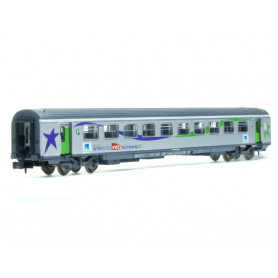 Voiture 2ème classe Corail Intercités Normandie - N 1/160 - PIKO
