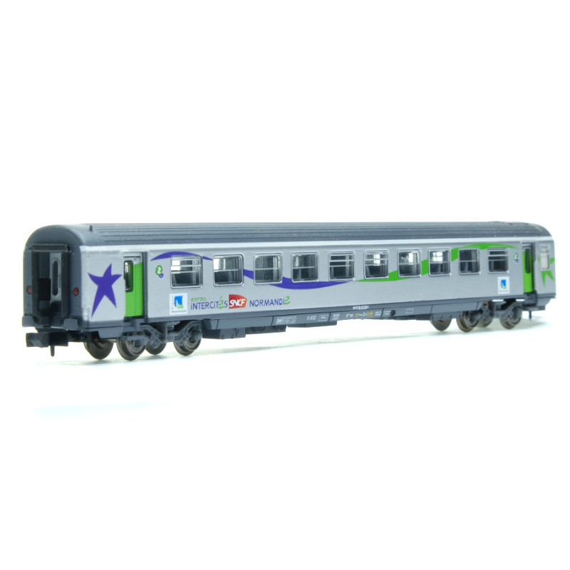 Voiture 2ème classe Corail Intercités Normandie - N 1/160 - PIKO