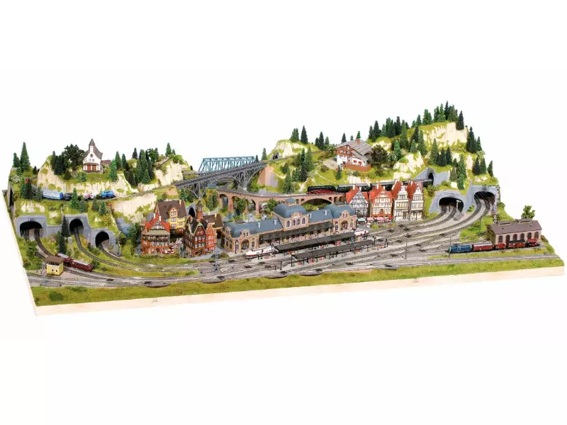 Plateau préformé Baden-Baden 175 x 100 cm - N - Z - NOCH 84830
