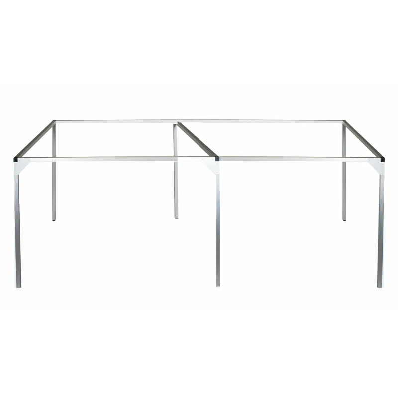 Cadre support en aluminium pour réseau de train 220 x 140 cm - HO - N - Z - NOCH 62220