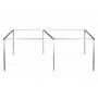 Cadre support en aluminium pour réseau de train 220 x 140 cm - HO - N - Z - NOCH 62220
