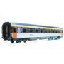 Voiture VSE A9u Corail, logo nouille, SNCF ép. IV - HO 1/87 - LS Models E100