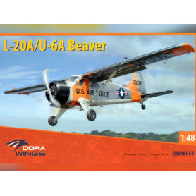 De Havilland L-20A/U-6A Beaver - 1/48 - DORA WINGS 48059