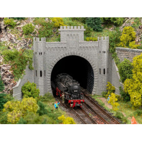 Portail de tunnel, 2 voies - N 1/160 - Faller 272589
