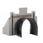 Portail de tunnel, 2 voies - N 1/160 - Faller 272589