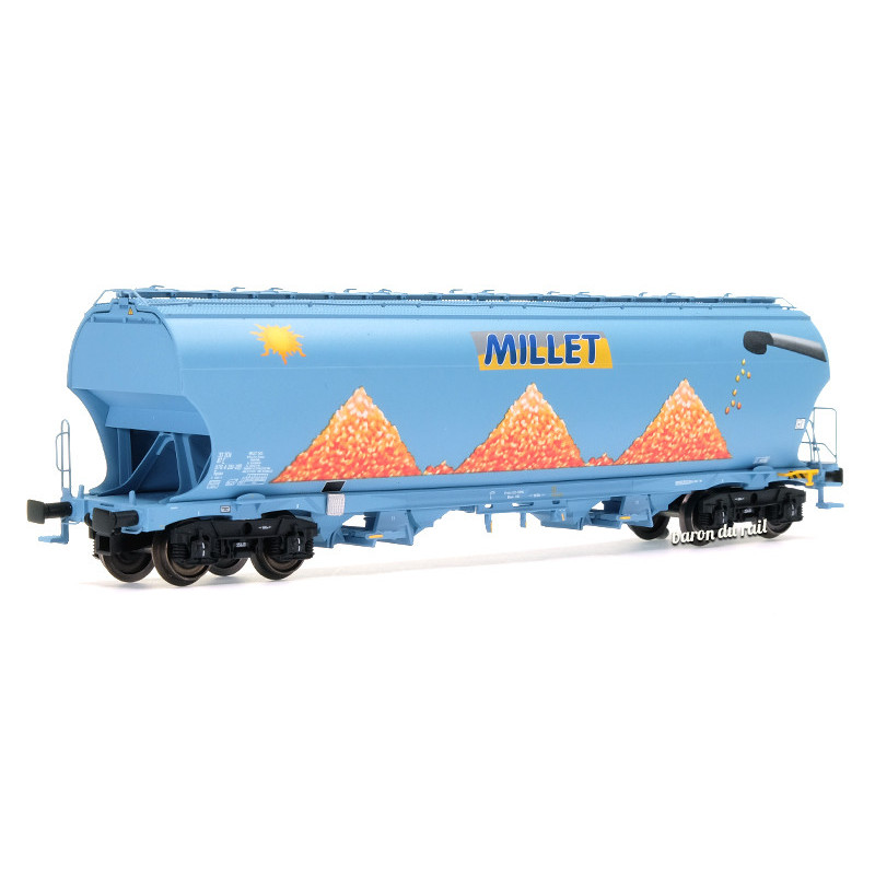 Wagon céréalier Tagnpps Millet/soleil ép VI - HO 1/87 - LS Models 30588