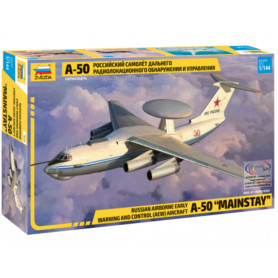 Avion russe de détection (AEW) A-50 « Mainstay » - 1/144 - ZVEZDA 7024