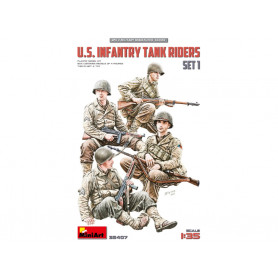 Equipage de chars d'infanterie américains - échelle 1/35 - MINIART 35407