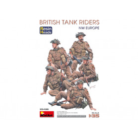 Equipage de char britanniques - échelle 1/35 - MINIART 35496