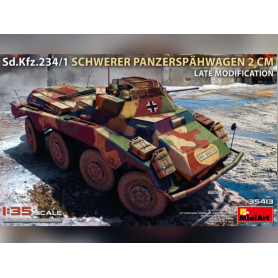 Sd.Kfz.234/1 Schwerer Panzerspähwagen (2 cm) - 1/35 - MINIART 35413
