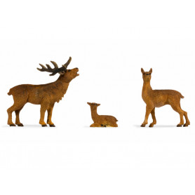 Cerf, biche et faon - 1/32 - NOCH 17200