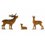 Cerf, biche et faon - 1/32 - NOCH 17200