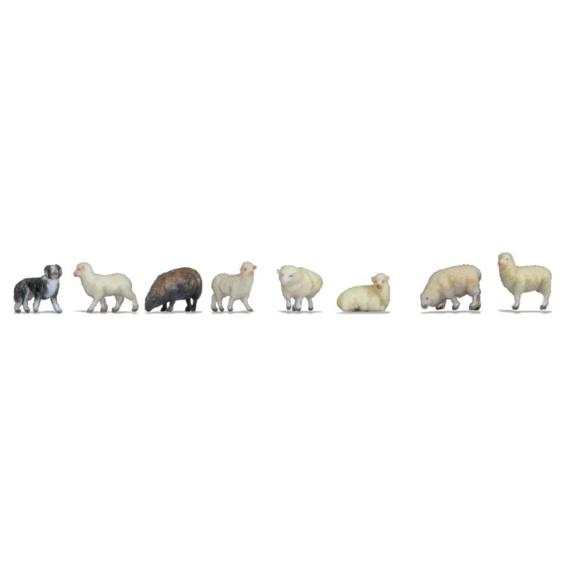 Berger et moutons - N 1/160 - NOCH 35740