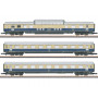 3x voitures "Rheingold" Set 2 - Z 1/220 - MARKLIN - 87266