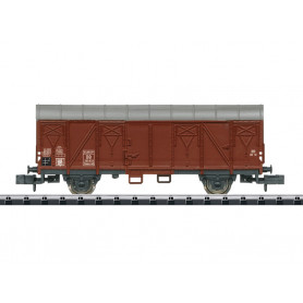 Wagon couvert Gmms 40 ép. III DB - N 1/160 - MINITRIX 18100