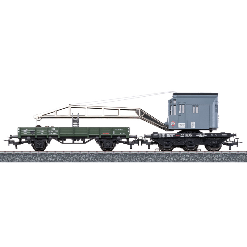Coffret wagon-grue avec fonctions numériques Start Up - HO 1/87 - Märklin 46719