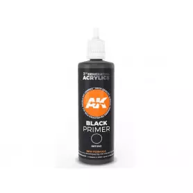 Primer noir 100 ml - AK INTERACTIVE AK11242