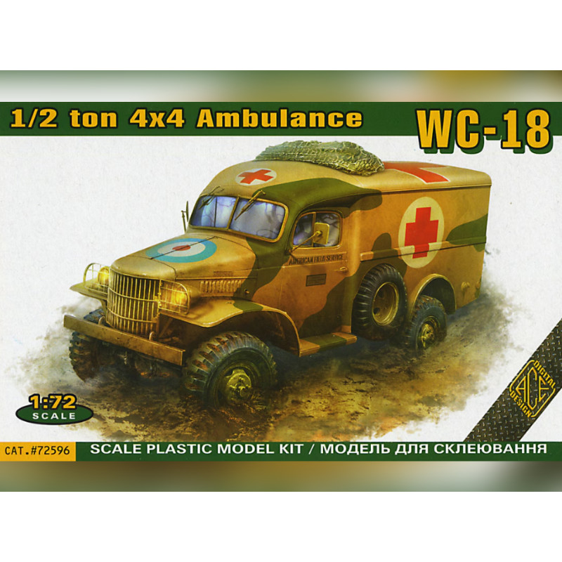 Dodge WC-18 Ambulance - 1/72 - ACE 72596