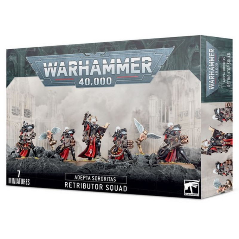 Adepta Sororitas Retributor Squad 7 figurines Warhammer 40,000 52-25