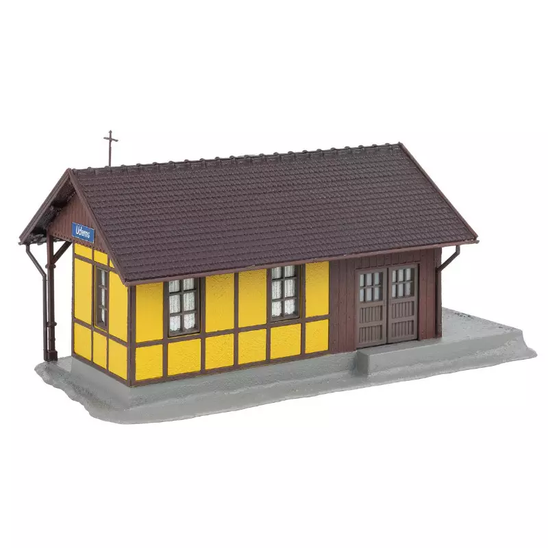 Outland Models Paysage ferroviaire petite gare/dépôt rural échelle 1:220 Z