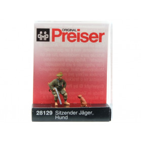 Chasseur et son client - HO 1/87 - PREISER 28129