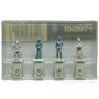 4x statues - HO 1/87 - PREISER 10525