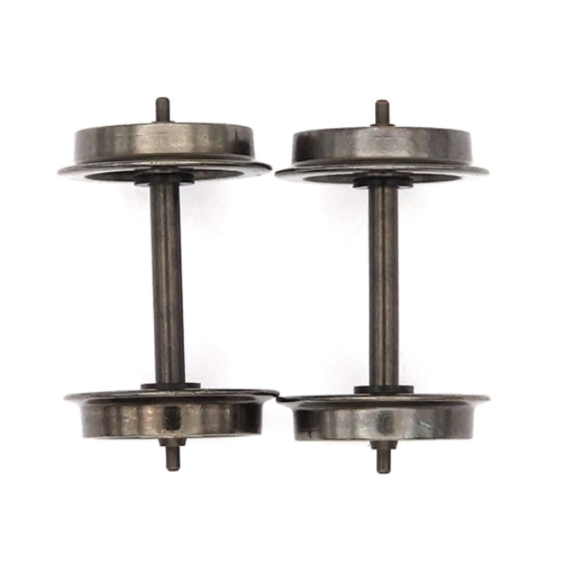 2x essieux de remplacement 3 rails vers 2 rails axe droit - MARKLIN E700530