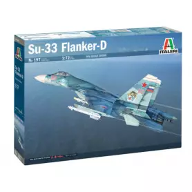Su-33 Flanker-D - échelle 1/72 - ITALERI 197