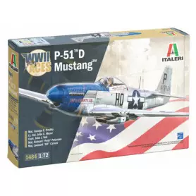 P-51D Mustang WWII - échelle 1/72 - ITALERI 1484