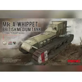 Char britannique Mk.A Whippet WWI - échelle 1/35 - MENG TS-021