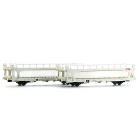 2x wagons porte autos TA 260 Less STVA Wincar SNCF Ep V - HO - LS Models 30703