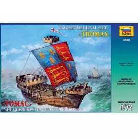 Bateau médiéval anglais Thomas - 1/72 - ZVEZDA 9038