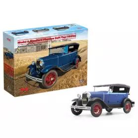 Ford Model A Standard Phaeton Soft Top 1930 - 1/24 - ICM 24050
