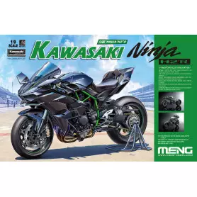 Kawasaki Ninja H2 (version pré-peinte) - 1/9 - MENG MT-001s