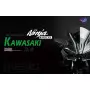 Kawasaki Ninja H2 (version pré-peinte) - 1/9 - MENG MT-001s