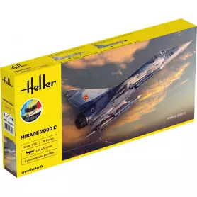 Mirage 2000 C Kit Complet - 1/72 - HELLER 56303