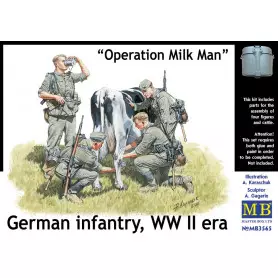 Infanterie allemande en pause WWII - 1/35 - MASTER BOX 3565