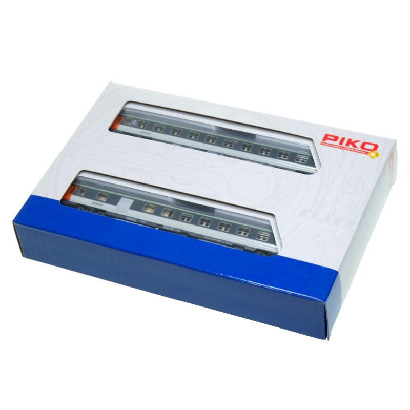Piko 94506 Set de 2 voitures Corail, 2ème classe B11u
