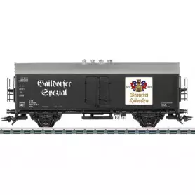 Wagon réfrigérant pour le transport de bière Ibopqs - HO 1/87 - Märklin 45033
