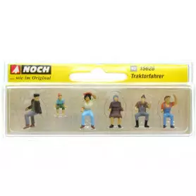 Conducteurs de tracteur - HO 1/87 - NOCH 15628