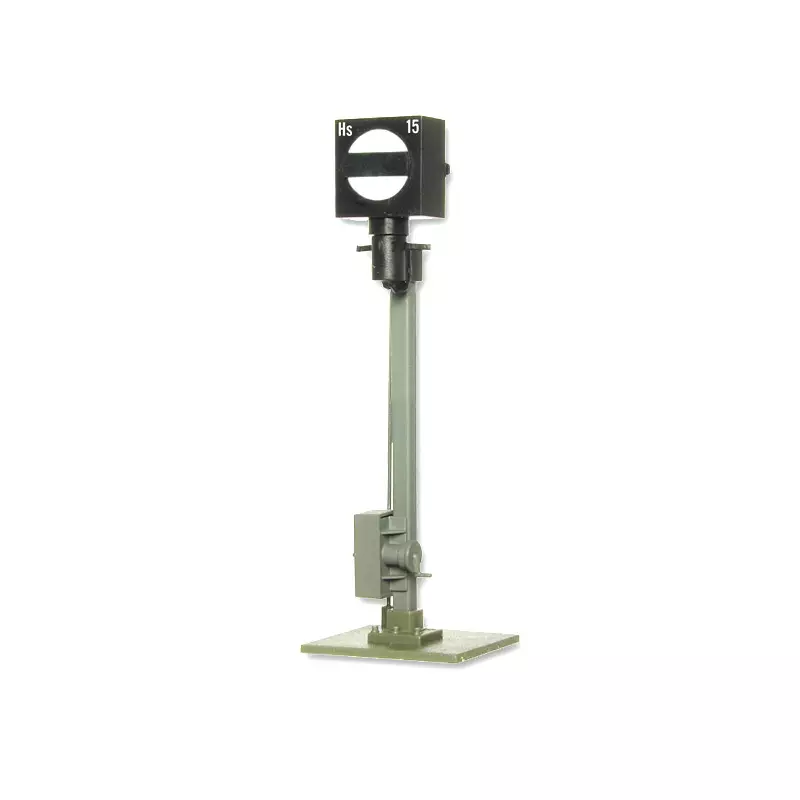 Signal d'arrêt sémaphore avec prise de terre - HO 1/87 - VIESSMANN 4515