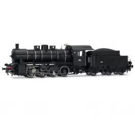 Locomotive vapeur 2-040 D 65 Nord Calais analogique - ép III - HO 1/87 - JOUEF HJ2417