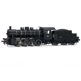 Locomotive vapeur 2-040 D 65 Nord Calais digital son - ép III - HO 1/87 - JOUEF HJ2417S