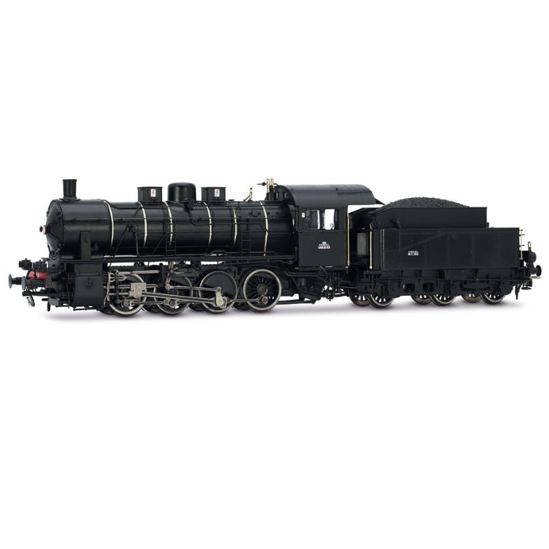 Locomotive vapeur 2-040 D 65 Nord Calais digital son - ép III - HO 1/87 - JOUEF HJ2417S