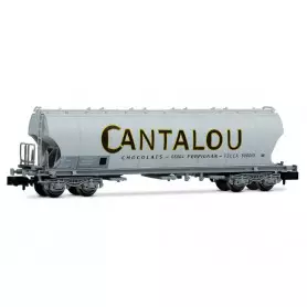 Wagon sucrier à 4 essieux « Cantalou » ép. IV - SNCF - N 1/160 - ARNOLD HN6706