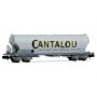Wagon sucrier à 4 essieux « Cantalou » ép. IV - SNCF - N 1/160 - ARNOLD HN6706