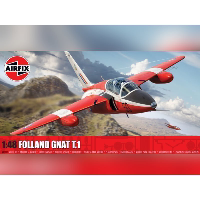 Folland Gnat T.1 - 1/48 - AIRFIX A05123