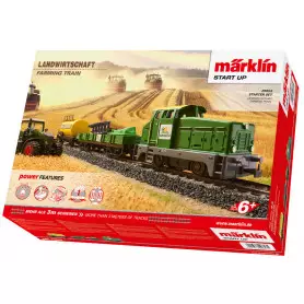 Coffret démarrage Train agricole HO MARKLIN Start Up - 29653