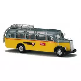 Mercedes-Benz O-3500 Car postal suisse - HO 1/87 - BUSCH 41035